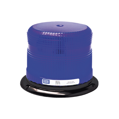 ECCO Burbuja Clase I de LED, color azul, montaje permanente MOD: X7975-B