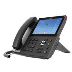 FANVIL Teléfono IP Android Empresarial para 20 lineas SIP, pantalla táctil, Wi-Fi y Bluetooth, PoE, hasta 112 botones DSS, puertos Gigabit, soporta recepción de video. MOD: X7A