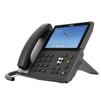 FANVIL Teléfono IP Android Empresarial para 20 lineas SIP, pantalla táctil, Wi-Fi y Bluetooth, PoE, hasta 112 botones DSS, puertos Gigabit, soporta recepción de video. MOD: X7A