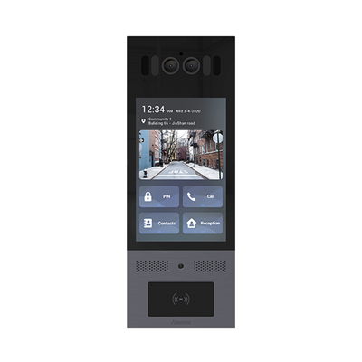 AKUVOX Frente de calle multi-apartamento / WiFi / PoE / Notificación a APP Móvil / notificación vía llamada telefónica MOD: X915S