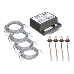 ECCO Sistema de Luces Estroboscópicas Ocultas MOD: X96602