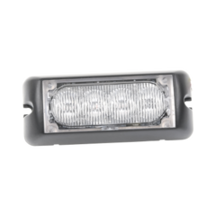 EPCOM INDUSTRIAL SIGNALING Luz auxiliar brillante con 4 LEDs, color rojo, mica transparente XB-109-R - comprar en línea