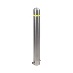 AccessPRO Bolardo Fijo de Acero Inoxidable de 900 mm de Altura MOD: XB-900-FO