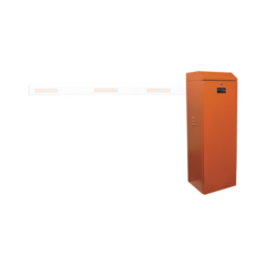 ACCESSPRO Barrera vehicular izquierda / Soporta brazo de hasta 3 m / Apertura en 1.5 s /Final de carrera ajustable por programación / Movimiento fluido / Diseño elegante color naranja MOD: XBF-3000-LN