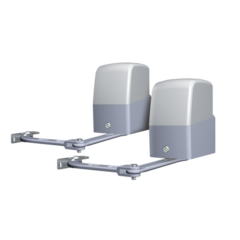 AccessPRO Kit de Motores Para Puertas Abatibles, 3m, 300 kg Máximo Por Puerta, Incluye Cuadro de Mando y 2 Controles Remotos MOD: XBS-PK06