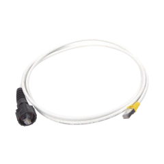 SIEMON Patch Cord Reforzado Industrial (Ruggedized), Cat6A Blindado S/FTP, CM/LS0H, 7 Ft MOD: XC6A-S07-B05