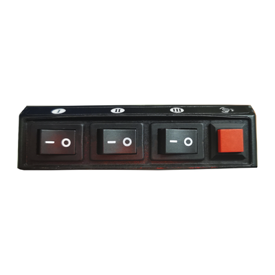 EPCOM INDUSTRIAL SIGNALING Switch de 4 interruptores para Encendido/Apagado y Control de patrones de destello MOD: XDKQH01