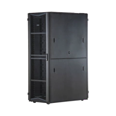 PANDUIT Gabinete FlexFusion para Centros de Datos, 45 UR, 600 mm de Ancho, 1070 mm de Profundidad, Fabricado en Acero, Color Negro MOD: XG64512BS0001