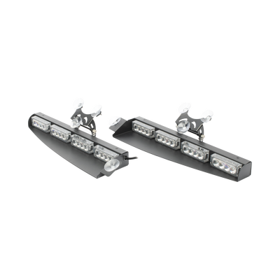 EPCOM INDUSTRIAL SIGNALING Kit de Luces de Advertencia para Interior, Color Rojo/Azul MOD: XLL107RB