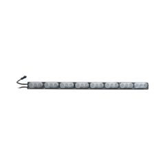 EPCOM INDUSTRIAL SIGNALING Barra de Luz de Advertencia con 8 Módulos Ámbar, ideal para el direccionamiento de tráfico MOD: XLL127BH8A