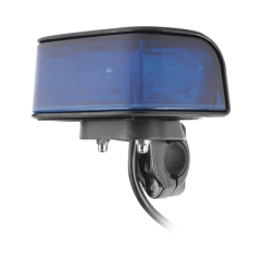EPCOM INDUSTRIAL SIGNALING Luz Frontal Ultra Brillante para motocicleta, color azul MOD: XLT1705B