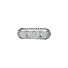 EPCOM INDUSTRIAL SIGNALING Luz Auxiliar Para Motocicletas, 4 LEDs Ultra Brillantes, color claro MOD: XLT1725W