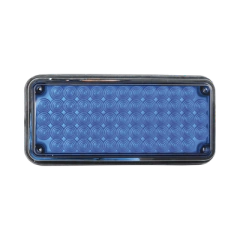 EPCOM INDUSTRIAL SIGNALING Luz de advertencia de 7x3", Color Azul, Ideal para ambulancias MOD: X-LTE-295-B