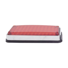 EPCOM INDUSTRIAL SIGNALING Luz de Advertencia de 7X3", Color Rojo, Ideal para Ambulancias MOD: XLTE295R