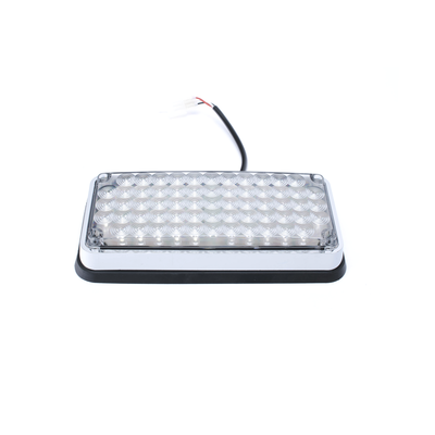 EPCOM INDUSTRIAL SIGNALING Luz de Advertencia de 7X3", Bicolor Rojo/Claro, Ideal para Ambulancias MOD: XLTE295RW