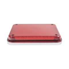 EPCOM INDUSTRIAL SIGNALING Luz de Advertencia de 9X7", Color Rojo, Ideal para Ambulancias MOD: X-LTE-515-R