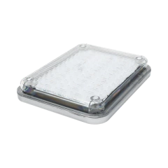EPCOM INDUSTRIAL SIGNALING Luz de Advertencia de 9X7", Color Claro, Ideal para Ambulancias MOD: X-LTE-515-W