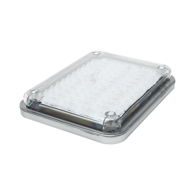 EPCOM INDUSTRIAL SIGNALING Luz de Advertencia de 9X7", Color Claro, Ideal para Ambulancias MOD: X-LTE-515-W