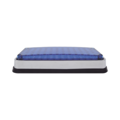 EPCOM INDUSTRIAL SIGNALING Luz de advertencia de 6x4", Color Azul, Ideal para Ambulancias MOD: X-LTE-595-B