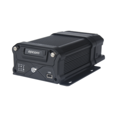 EPCOM NUBE EPCOMGPS / DVR móvil / almacenamiento en HDD / 4 canales AHD + 4 canales IP / compresión de video H.265 / CHIP IA embebido MOD: XMRN404AHDS