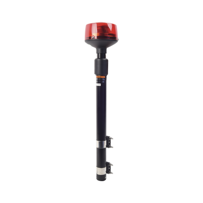 EPCOM INDUSTRIAL SIGNALING Luz telescópica Ultra Brillante para motocicleta, color Rojo MOD: XMWL100R