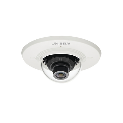 Hanwha Techwin Wisenet Cámara IP Tipo Domo Interior para Plafón 5MP / Lente 3.7mm / WDR 120db / H.265 & WiseStream MOD: XND-8020F