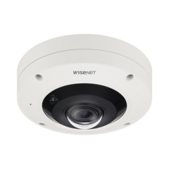Hanwha Techwin Wisenet Fisheye IP 12 Megapixel / WDR 120dB / PTZ Digital 16X / Mapa de Calor y Conteo de Personas / IP66 / IK10 MOD: XNF-9010RV