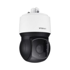 Hanwha Techwin Wisenet Cámara PTZ IP antivandálica 4K / 30x Zoom Óptico / IR 200m / Exterior IP66 / NEMA4X / Auto tracking / H.265 & WiseStream MOD: XNP-9300RW
