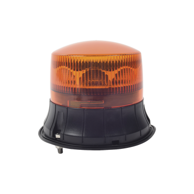 EPCOM INDUSTRIAL SIGNALING Burbuja LED giratoria de color ámbar, 9 LEDs, montaje permanente MOD: XP-1535-A