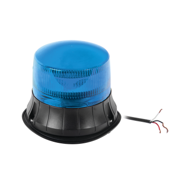 EPCOM INDUSTRIAL SIGNALING Burbuja LED giratoria color azul, 9 LEDs, montaje permanente MOD: XP-1535-B