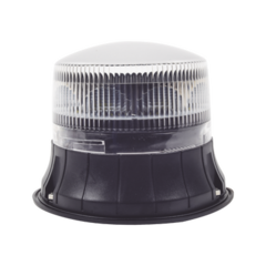 EPCOM INDUSTRIAL SIGNALING Burbuja LED giratoria de color claro, 9 LEDS, montaje permanente MOD: XP-1535-W