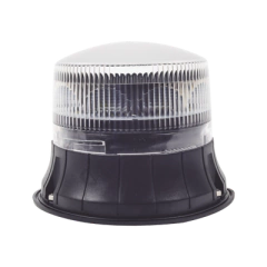 EPCOM INDUSTRIAL SIGNALING Burbuja LED giratoria de color claro, 9 LEDS, montaje permanente MOD: XP-1535-W