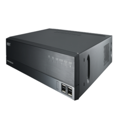 Hanwha Techwin Wisenet NVR 32 Megapíxel / 8 canales / 8 puertos PoE+ / H.265 & WiseStream / P2P Wisenet / Entradas y Salidas de Alarma MOD: XRN-820S