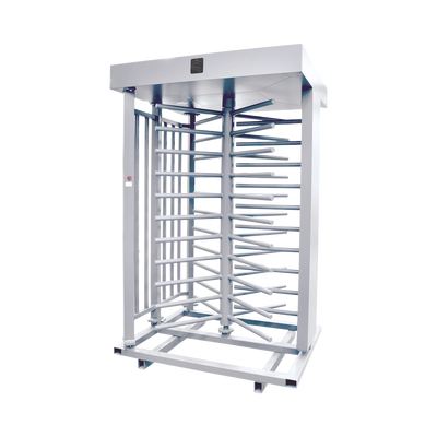 ACCESSPRO Torniquete Sencillo / Cuerpo Completo / Interior/Exterior / 100% Acero con Pintura Gris / EJE CENTRAL con Pintura Gris / Acabado de Lujo / Alto Tráfico MOD: XT-100-C