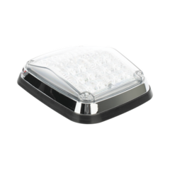 EPCOM INDUSTRIAL SIGNALING Luz de advertencia de 8 X 6", Color Claro, SAE, IP67, Ideal para Ambulancias MOD: XT1895C