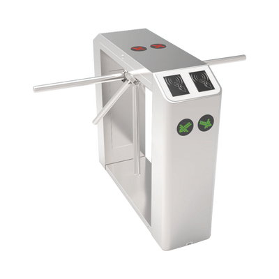 ZKTECO (TS2200) Torniquete bidireccional de doble carril / 25 personas por minuto por carril / Acero inoxidable / Abatimiento por emergencia MOD: XT-7000