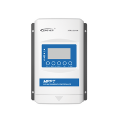 EPEVER Controlador Solar MPPT 20A 12/24V, Máximo Voltaje de Circuito Abierto Voc 100Vcc, Configurable para Baterías de Litio MOD: XTRA-2210-N