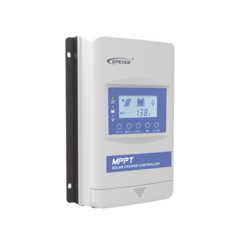 EPEVER Controlador Solar MPPT 40A 12/24V, Máximo Voltaje de Circuito Abierto Voc 100Vcc, Configurable para Baterías de Litio MOD: XTRA-4210-N