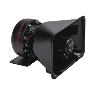 EPCOM INDUSTRIAL SIGNALING Bocina de uso Rudo, de 100 W, Alto Rendimiento y Base en Aluminio, 8 Ohms de Impedancia MOD: XYD100