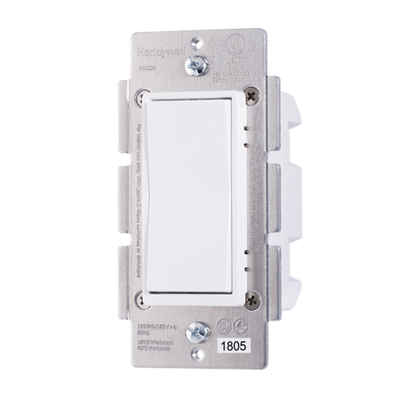 HONEYWELL HOME RESIDEO Interruptor Auxiliar para pared de 3 vias MOD: Z53WSWITCH
