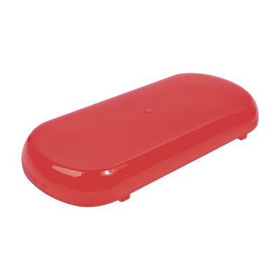 EPCOM INDUSTRIAL SIGNALING Domo de reemplazo para Mini Barra X606, Color Rojo MOD: Z606-DR