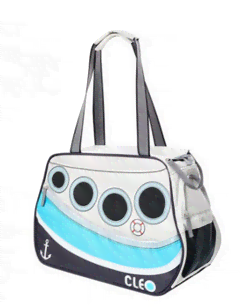 Bolsa Argo Petoboat aprobada vuelo Azul Océano/Gris Mediana