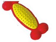 JUGUETE DE HULE HUESO 15 X 4.5 CM