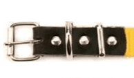 COLLARES DE NYLON CON PIEL - comprar en línea