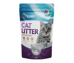 ARENA AGLUTINANTE PARA GATOS NATURAL O CON AROMA A LAVANDA SUNNY 3 KG.