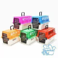 TRANSPORTADORA 50 x 30 x 30 CM. PARA PERROS Y GATOS ( Cachorros, Razas Minis y Pequeñas)