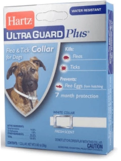 COLLAR ANTI PULGAS HARTZ PLUS 3 EN 1 - Collar Anti Pulgas y Garrapatas además de sus huevos para cortar el ciclo de vida, duración hasta 7 Meses. - comprar en línea