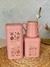 Set Tarros Cuadrados + Mate No Te Rindas Rosa viejo
