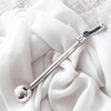 BOMBILLA CLASICA PLATA 925 - Jazinta Accesorios by Mica Cosidoy