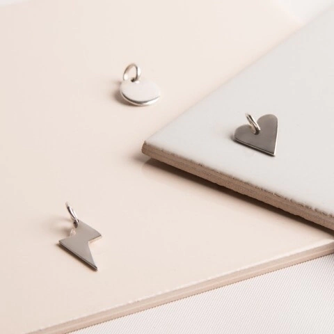 DIJE REDONDO PLATA 925